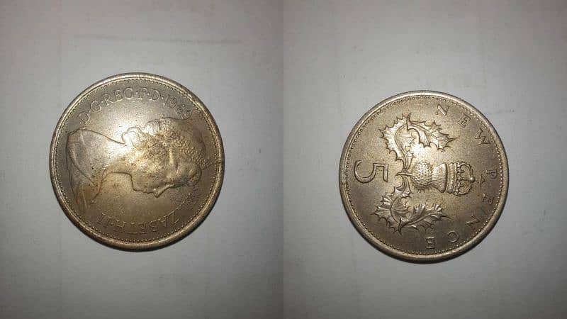 Antique Vintage Golden Coins For Sale 18