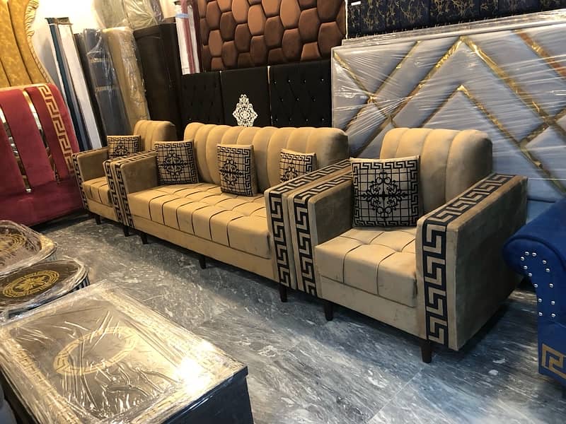 Dewan/L shape sofa/sofa set/wooden sofa/sofa cum bed/6 seater sofa 2