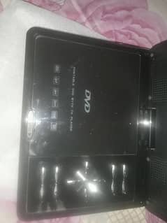 PORTABLE DVD WITH TV PLAYER