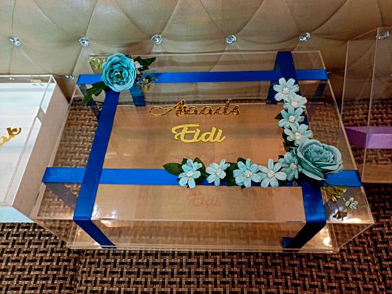 Acrylic Made Boxes and Trays and crafted products ( 03021466006) 3