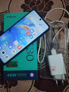 Infinix Not 30 8+8/256 Origanl box And charger