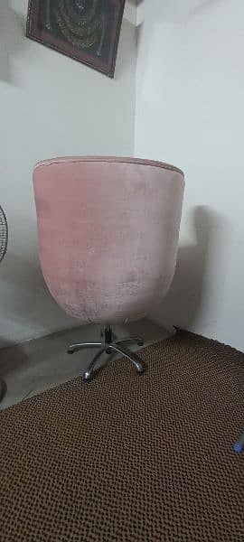 Velvet chair [ in Very low price moving chair with good quality] 2