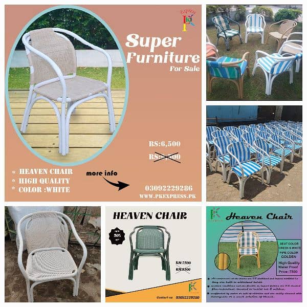 Outdoor Chair/Pool Chair/Garden chair/plastic chairs/Restaurant Chair/ 2