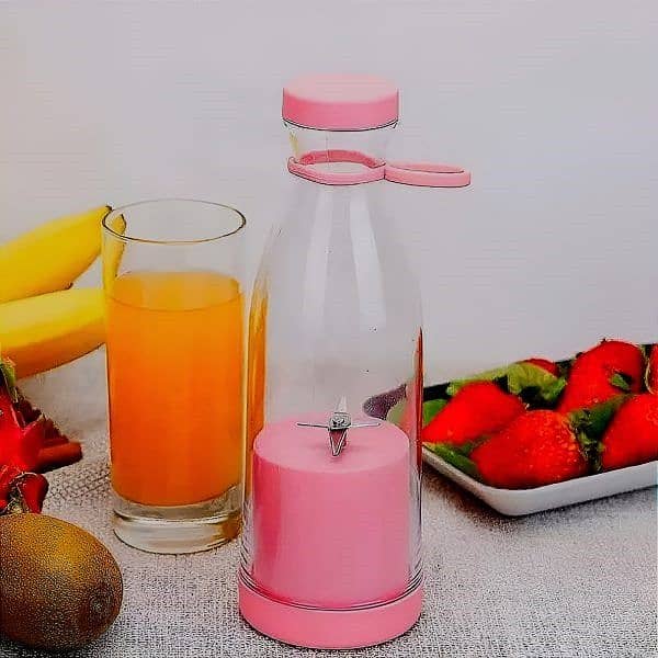 Mini Portable Blender Electric Fruit Juicer Mixers 420 Ml 0