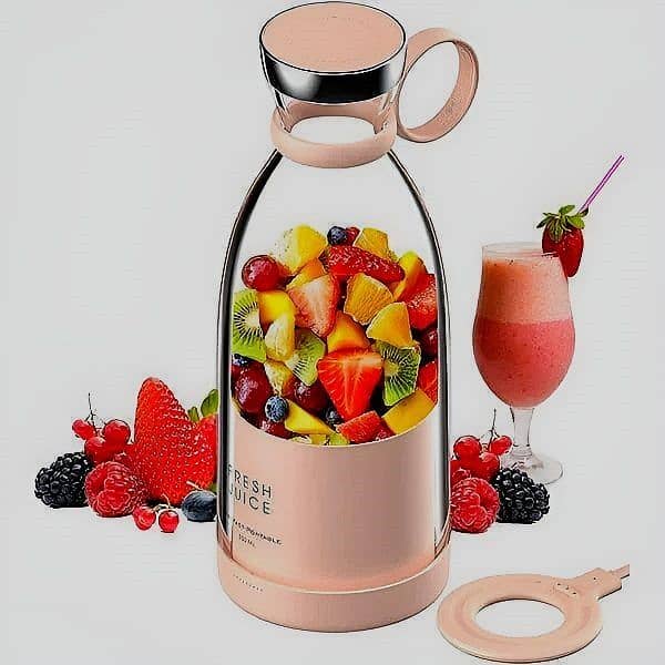 Mini Portable Blender Electric Fruit Juicer Mixers 420 Ml 2