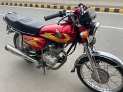 Honda 125 model 2021 good condition geneun total