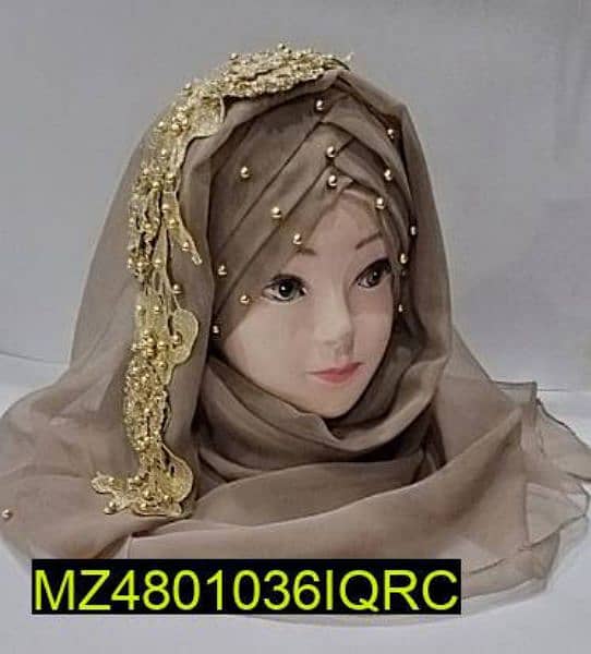 ready to wear hijab with stone 0