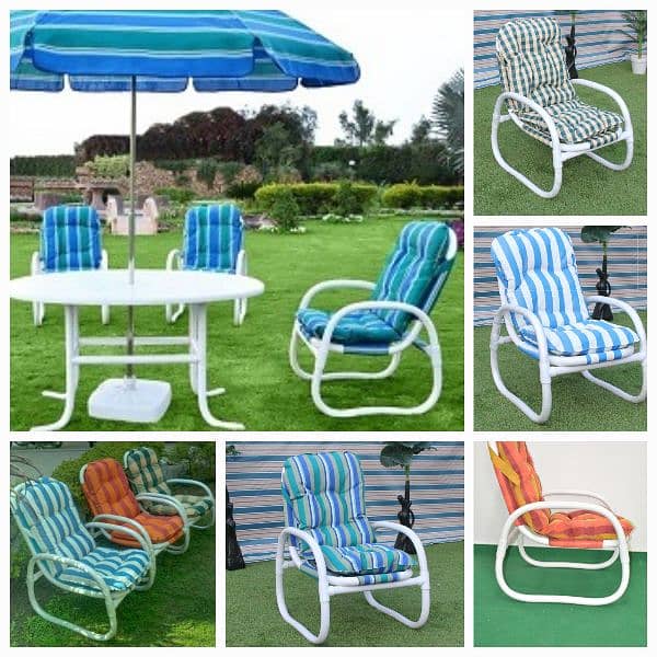 Outdoor Chairs / Garden Chairs/Pool Chairs /Lawn chairs/Upvc Chairs/ 8