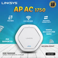 Linksys LAPAC1750 Dual-Band Cloud Wireless Access Point(Branded Used)