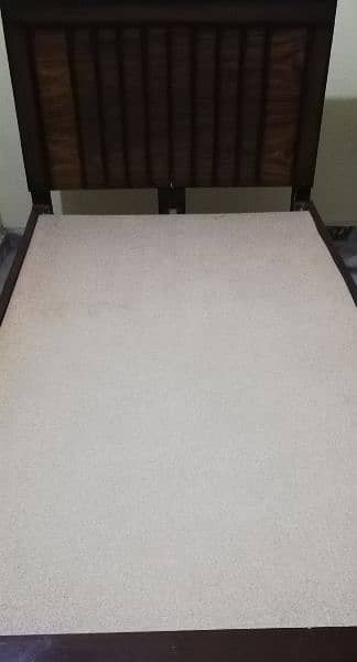 King bed with single bed set available with mattress 3