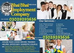 Domestic Staff Provider Available| Best Maids/Home Maids| House Maids