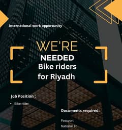 Bike Rider In Riyadh