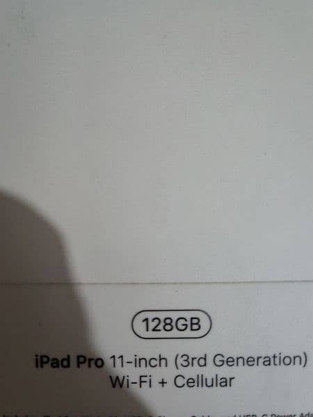 Ipad Pro 11 inch (3rd Generation) Wifi + Cellular | PTA Approved 1