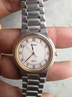 seiko spirit quartz watch for sale