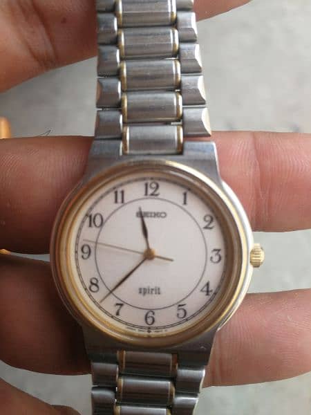 seiko spirit quartz watch for sale 4