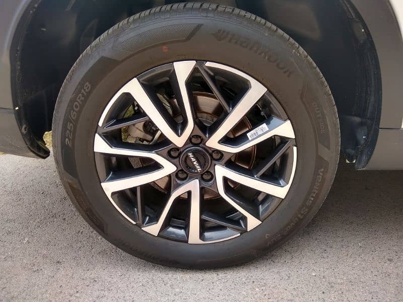 Tyre haval h6 10thousand  only running 03334667089 7