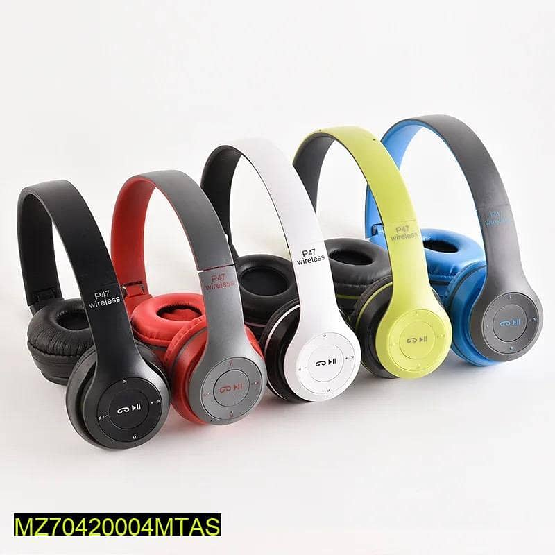 P47 headphones  for sale. Only home delivery in all Pakistan. 1