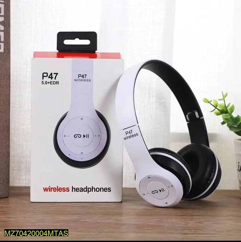 P47 headphones  for sale. Only home delivery in all Pakistan. 5