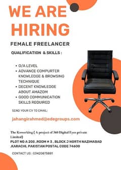 hiring # female freelancer