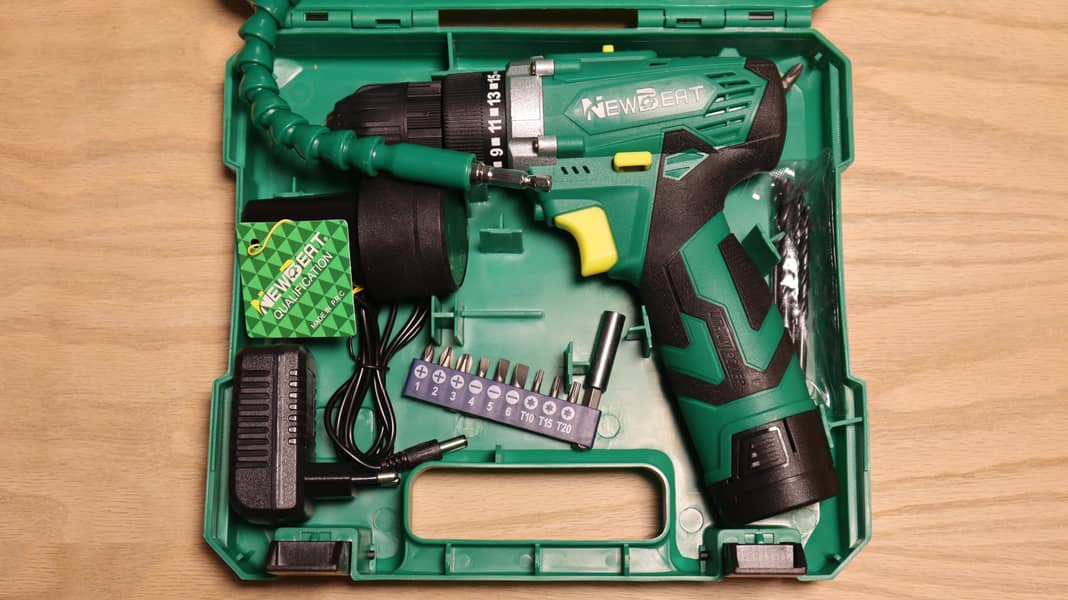 NewBeat Cordless Drill Tool Kit 0