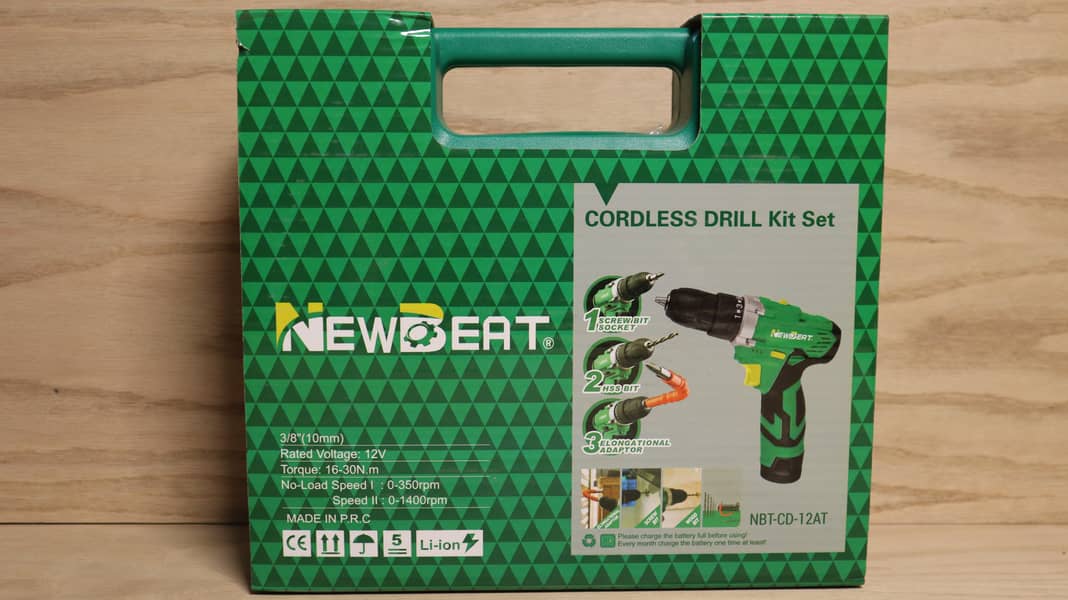 NewBeat Cordless Drill Tool Kit 3