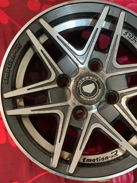 Emotion-R Alloy Rims for Alto 1000cc 1