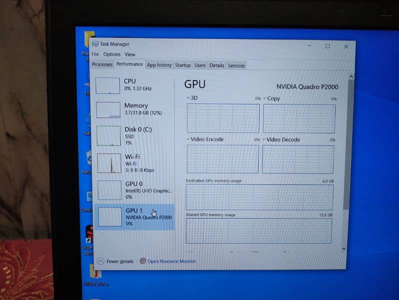 Dell Precision 7530 (Beast Workstations) 4GB Nvidia P2000 (8850H) 11