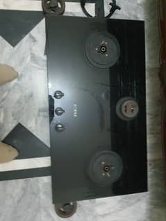 Fotile 3 burner glass top stove hob