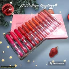 Matt lipgloss pack of 12