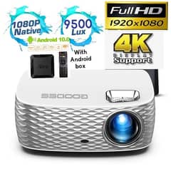 Goodee BL98 1920x1080p Android Projector Call 03453179146 0