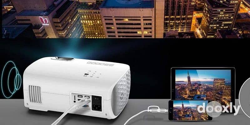 Goodee BL98 1920x1080p Android Projector Call 03453179146 8