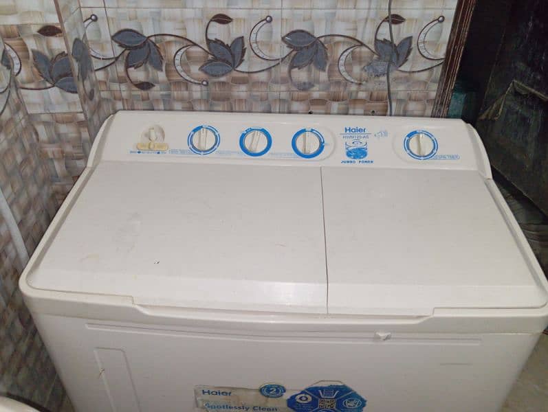 HAIER JUMBO WASHING MACHENE 1