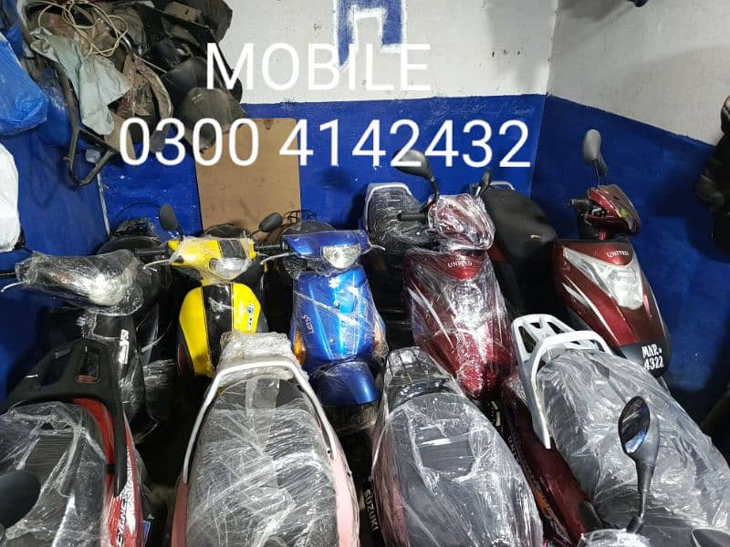 united scooty and 49cc scooty  # 03004142432# 2