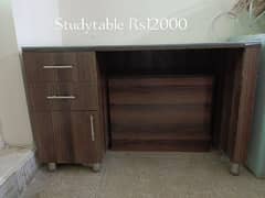 Study table with revolving chair