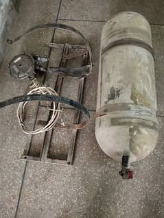 CNG cylinder with frame & kit