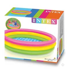Inflatable Swimming Pool - Intex Sunset Glow Pool - 58x13 inches