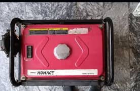 2500 watt Homage Generator for sale 10/10 condition