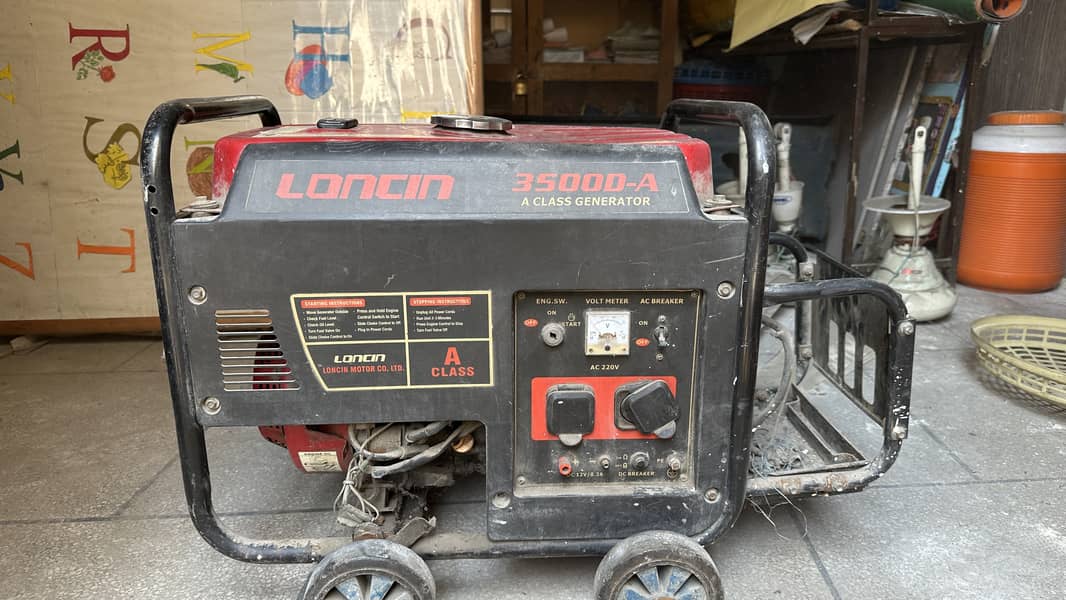 LONCIN LC3500DA 2.5 KW GENERATOR 5