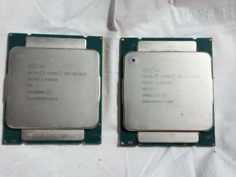 Intel Xeon E-5 2620 V3 Two Units 0