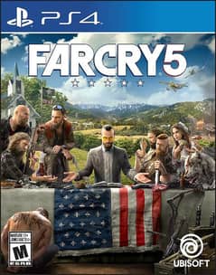 Far cry 5 PS4 game cd