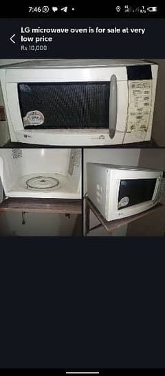 LG oven for sale at very low price