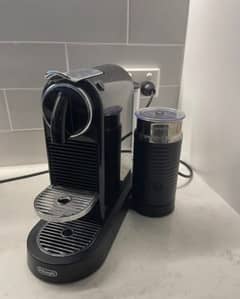 Nespresso coffee maker with Frother