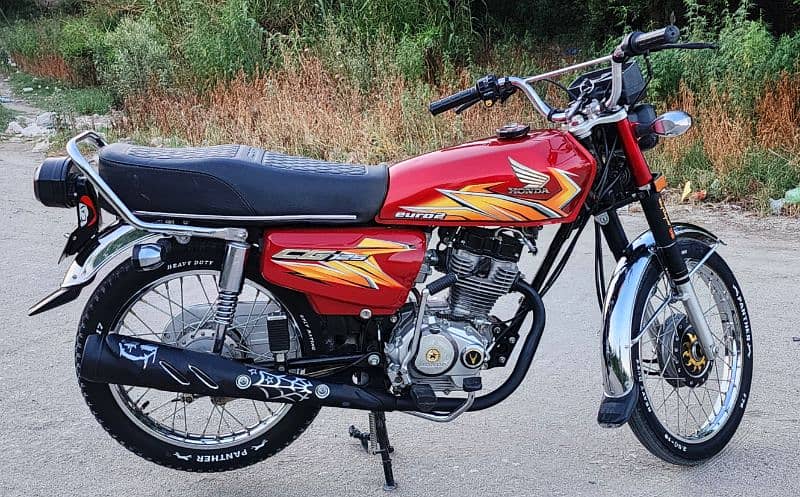 Honda 125 2021 model Attock number 1