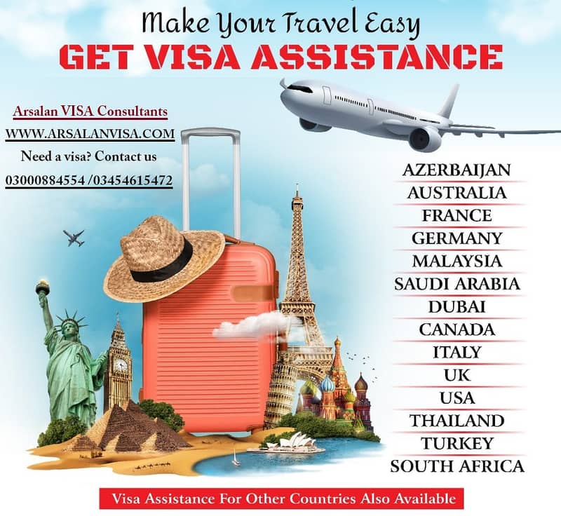 visa services provided by Arsalan Visa Consultants www. arsalanvisa. com 0