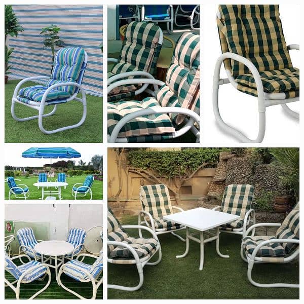 Outdoor Pool Chairs/ Garden lawn chairs/Upvc Chairs/Hotel chairs 3