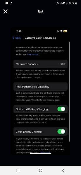 Iphone 12 Jv Non pta 98% Battery health 5