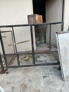 Big Size Parrots cages with trays