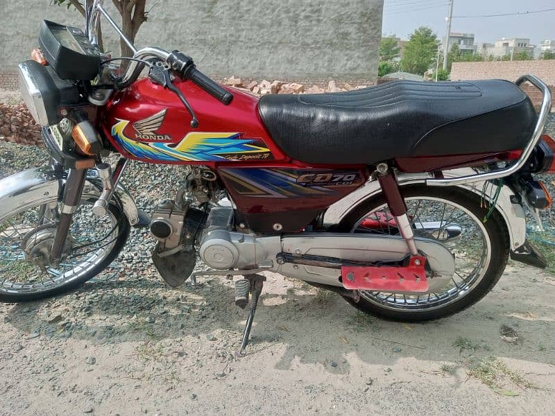 honda cd 70cc 2021 model all punjab register 4