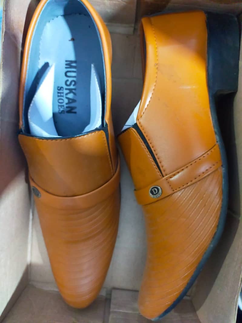 Brand New Brown Leather Formal Shoes for sale 1