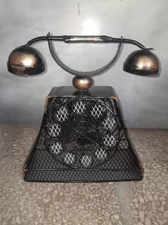 Antique telephone fan